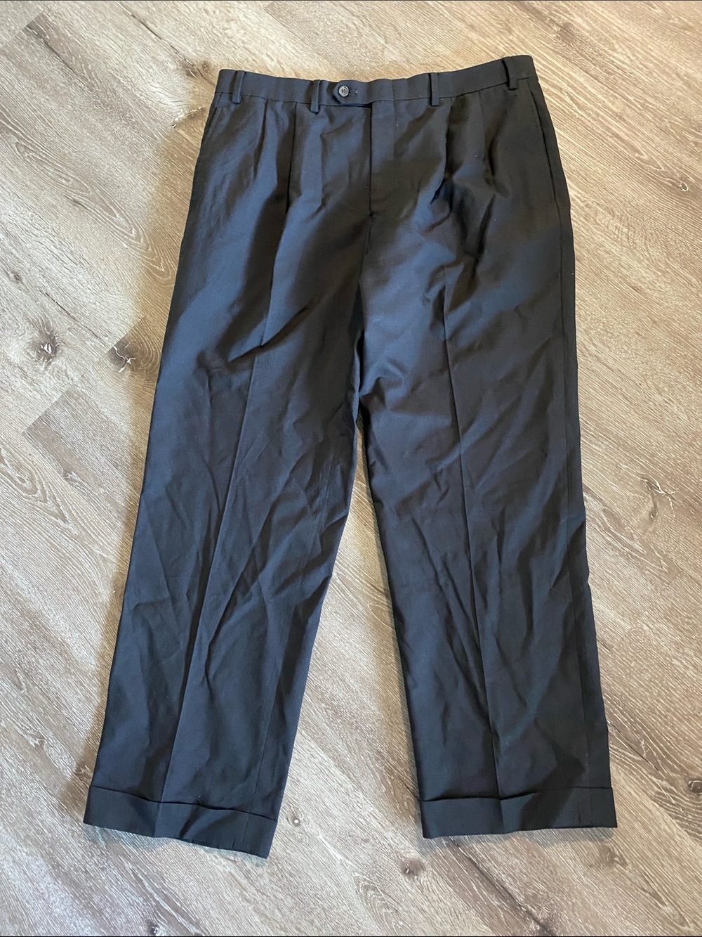 Lauren Ralph Lauren Men's Black Dress Pants